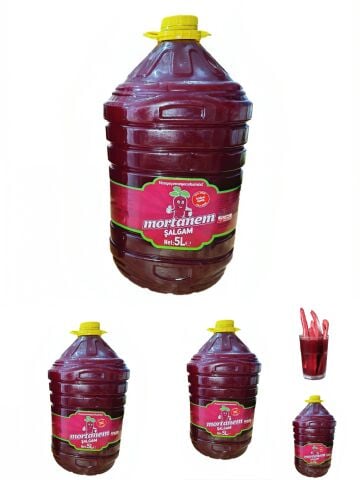 Acısız adana şalgam  5 litre 4 adet