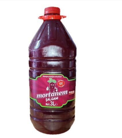Adana Acısız Şalgam  3 litre 3 adet